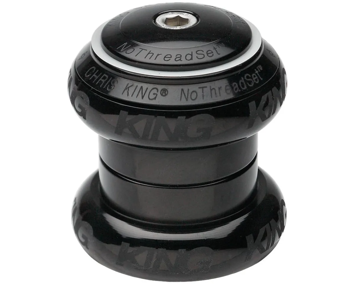 Chris King Headsets & Spacers|NoThreadSet Headset (Black Sotto Voce) (EC34/28.6) (EC34/30)