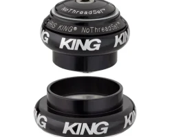 Chris King Headsets & Spacers|NoThreadSet Headset (Black) (1-1/8") (1.25") (34/44mm)