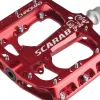 Chromag Pedals & Cleats|Scarab Platform Pedals (Red)