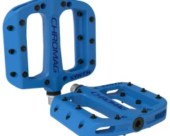 Chromag Pedals & Cleats|Synth Composite Platform Pedals (Blue)