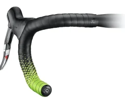 Ciclovation Grips & Handlebar Tape|Advanced Leather Touch Handlebar Tape (Fusion Dot Neon Yellow)