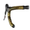 Ciclovation Grips & Handlebar Tape|Premium Leather Touch Handlebar Tape (Halo Touch Gold Mine)
