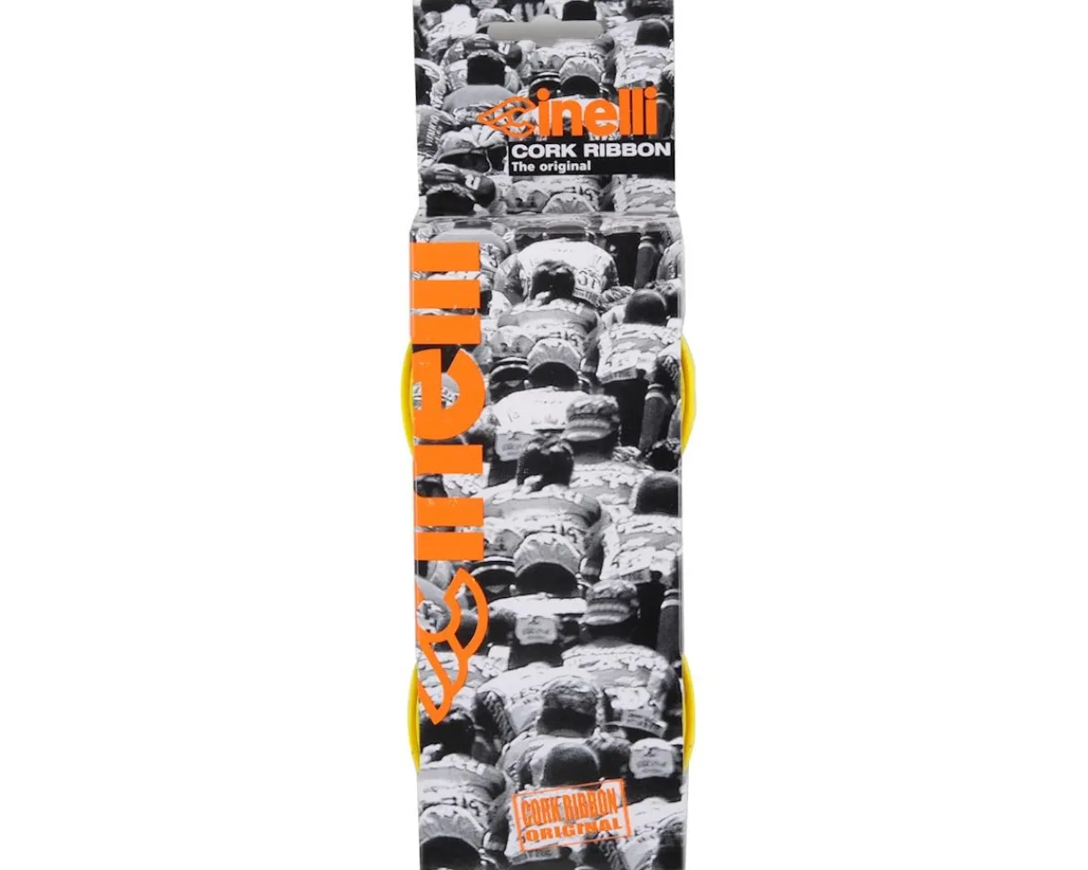 Cinelli Grips & Handlebar Tape|Cork Ribbon Handlebar Tape (Yellow)