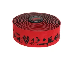 Cinelli Grips & Handlebar Tape|Mike Giant Velvet Bar Tape (Red)