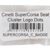 Cinelli Frame Protection & Decals|SuperCorsa Seat Cluster Logo Dots (2)