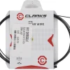 Clarks Cables & Housing|Teflon/PTFE Gear Shifter Cable (Black) (For Shimano/SRAM) (Stainless) (1.1mm) (2275mm)