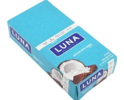 Clif Bar Nutrition & Skin Care|Luna Bar (Dipped Chocolate Coconut) (15 | 1.69oz Packets)
