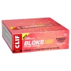 Clif Bar Nutrition & Skin Care|Shot Bloks Energy Chews (Sour Strawberry Lemonade) (18 | 2.1oz Packets) (w/ Caffeine)