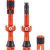 Clik Tubeless Tire Tools|Tubeless Accessories|Tubeless Valve Set (Orange) (Pair) (40mm)
