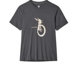 Club Ride Apparel Clothing Sale|Casual Clothing|Bamboo Blend Bull T-Shirt (Asphalt) (S)