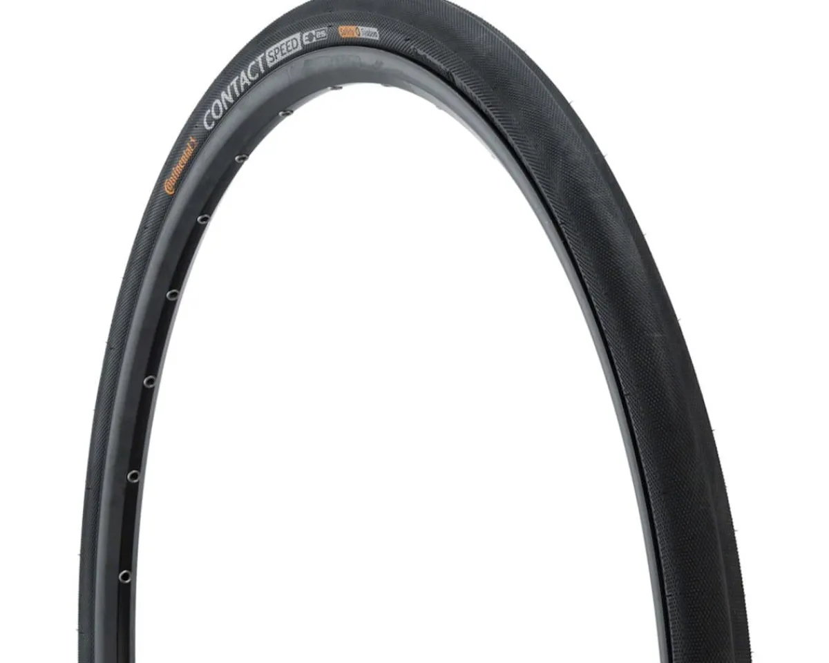 Continental E-Bike Parts|Tires|Contact Speed Tire (Black) (700c) (28mm) (Wire Bead) (SafetySystem Breaker) (E25)
