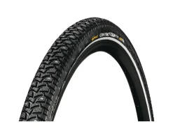 Continental E-Bike Parts|Tires|Contact Spike Studded Winter Tire (Black/Reflex) (700c) (42mm) (120 Spikes) (Wire) (SafetySystem Breaker) (E25)