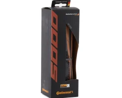 Continental Tires|Holiday Shopping|Grand Prix 5000 Road Tire (Black/Transparent) (700c) (25mm) (Folding) (Black Chili)