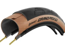 Continental Holiday Shopping|Grand Prix TR Tubeless Road Tire (Black/Transparent) (700c) (25mm) (BlackChili)