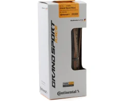 Continental Tires|Grand Sport Race Tire (Black/Coffee) (700c) (28mm) (Folding) (PureGrip)