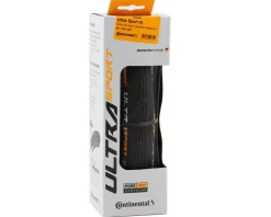 Continental E-Bike Parts|Tires|Ultra Sport III Road Tire (Black) (700c) (25mm) (Folding) (PureGrip)