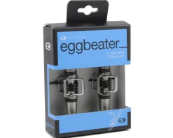 Crankbrothers Pedals & Cleats|Holiday Shopping|Egg Beater 2 Pedals (Silver w/Black Spring)