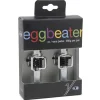 Crankbrothers Pedals & Cleats|Egg Beater 1 Pedals (Silver w/Black Spring)