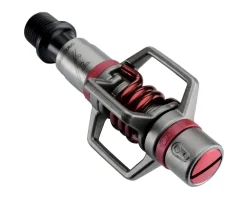 Crankbrothers Pedals & Cleats|Egg Beater 3 Pedals (Silver w/Red Spring)