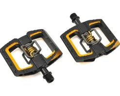 Crankbrothers Pedals & Cleats|Mallet DH 11 Pedals (Black/Gold)