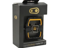 Crankbrothers Pedals & Cleats|Mallet DH 11 Pedals (Black/Gold)