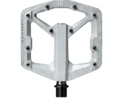 Crankbrothers Pedals & Cleats|Stamp 2 Platform Pedals (Raw Silver) (S)