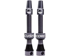 CushCore Tubeless Tire Tools|Tubeless Accessories|Air Valve Tubeless Valve Set (Titanium) (44mm)