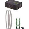 CushCore Tubeless Accessories|Gravel/CX Tire Inserts (33 - 46mm) (Set w/ Valves) (700c)