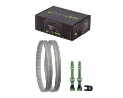 CushCore Tubeless Accessories|Plus Tire Inserts (2.6 - 3.0") (Set w/ Valves) (27.5")