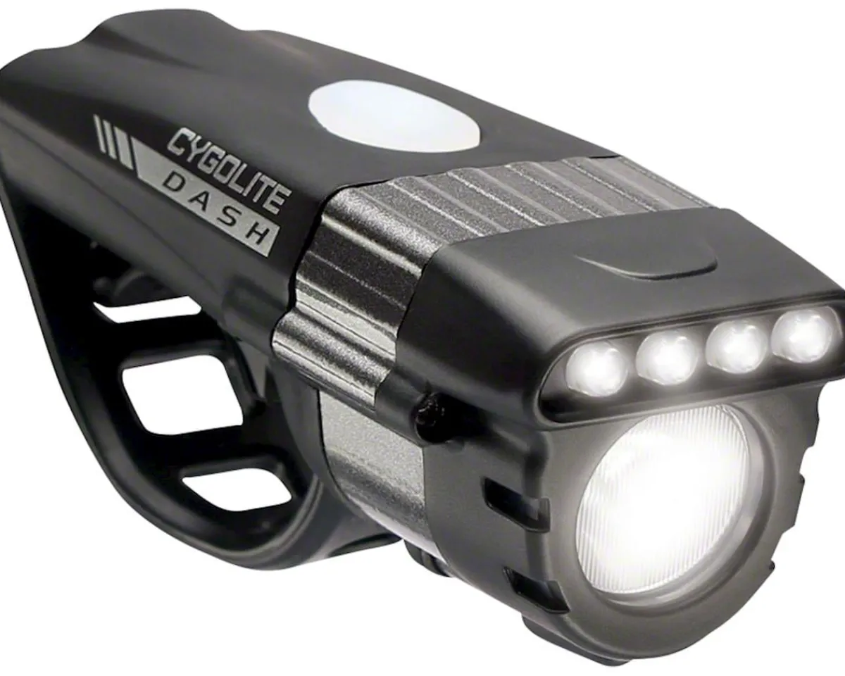 Cygolite Bike Lights|Dash Pro 600 Rechargeable Headlight (Black) (600 Lumens)