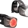 Cygolite Bike Lights|Dice HL 150/TL 50 USB Headlight & Tail Light Set (Black) (150/50 Lumens)