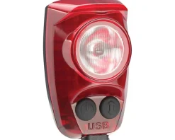 Cygolite Bike Lights|Hotshot Pro 150 Rechargeable Tail Light (Red) (150 Lumens)