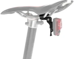 Cygolite Mounts & Handlebar Accessories|Bike Lights|Saddle Rail Light Mount (Black) (Hotshot/Hypershot)