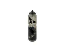 Dawn to Dusk Water Bottles|Aqua Summit Water Bottle (Black/Clear) (34oz)