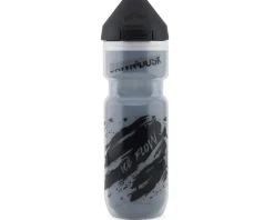 Dawn to Dusk Water Bottles|Ice Flow Insulated Bottle (Black/Clear) (w/ Dirt Mask) (21oz)