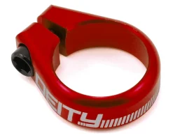 Deity Seatposts & Clamps|Circuit Seatpost Clamp (Red) (31.8mm)