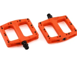 Deity Pedals & Cleats|Deftrap Pedals (Orange) (9/16")