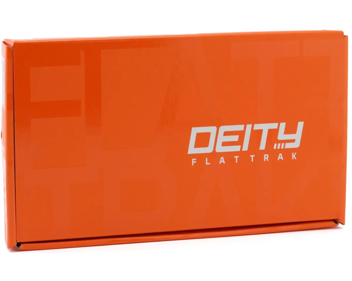 Deity Pedals & Cleats|Holiday Shopping|Flat Trak Pedals (Orange)