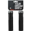 Deity Grips & Handlebar Tape|Knuckleduster Lock-On Grips (Black) (132mm)