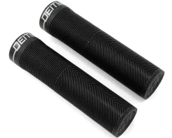 Deity Grips & Handlebar Tape|Knuckleduster Lock-On Grips (Black) (132mm)