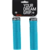 Deity Grips & Handlebar Tape|Knuckleduster Lock-On Grips (Turquoise) (132mm)
