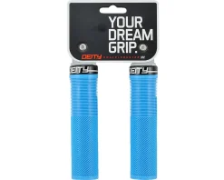 Deity Grips & Handlebar Tape|Knuckleduster Lock-On Grips (Blue) (132mm)