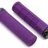Deity Grips & Handlebar Tape|Lockjaw Grips (Purple)