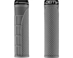 Deity Grips & Handlebar Tape|Megattack Lock-On Grips (Stealth) (140mm)