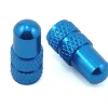Deity Wheels & Parts|Tire & Tube Accessories|Presta Valve Caps (Blue) (Pair)