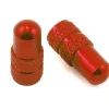 Deity Wheels & Parts|Tire & Tube Accessories|Presta Valve Caps (Red) (Pair)