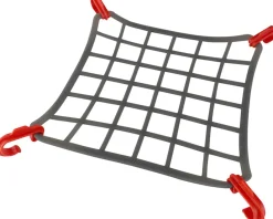 Delta Racks, Fenders, & Trailers|Holiday Shopping|Elasto Cargo Net for Bike Mounted Racks (Grey/Red)