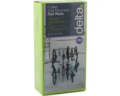 Delta Vehicle Bike Racks|Hot & New Products|Heavy Duty Rail Bike Rack (Silver) (6 Bikes)