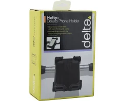 Delta Mounts & Handlebar Accessories|Hefty+ Deluxe Phone Holder (Black)