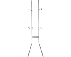 Delta Vehicle Bike Racks|Rugged Michelangelo Gravity Stand Bike Storage Rack (Silver) (2 Bikes)